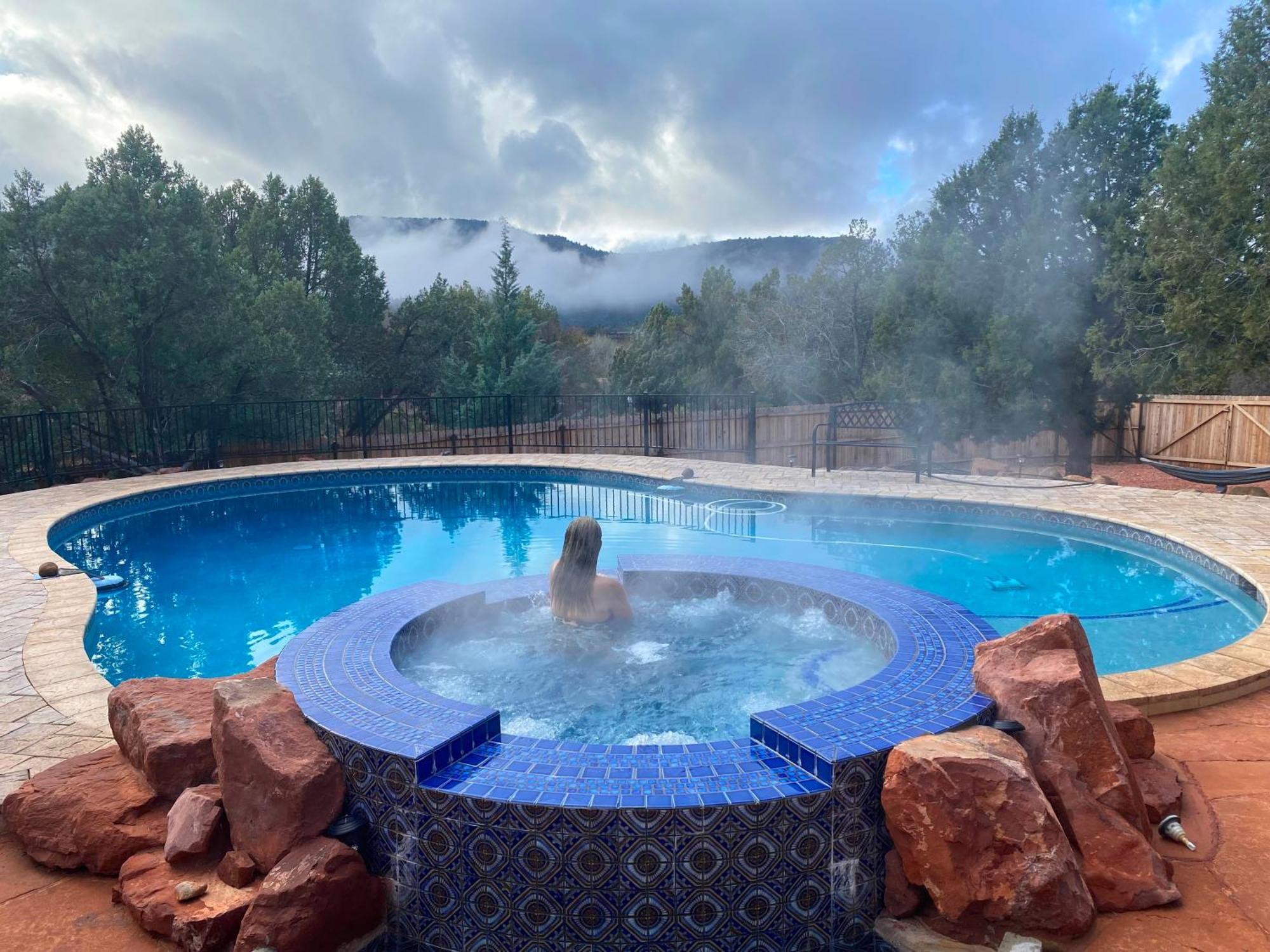 Sedona'S Paradise Found, Saltwater Pool And Hot Tub, Private Oasis! Esterno foto
